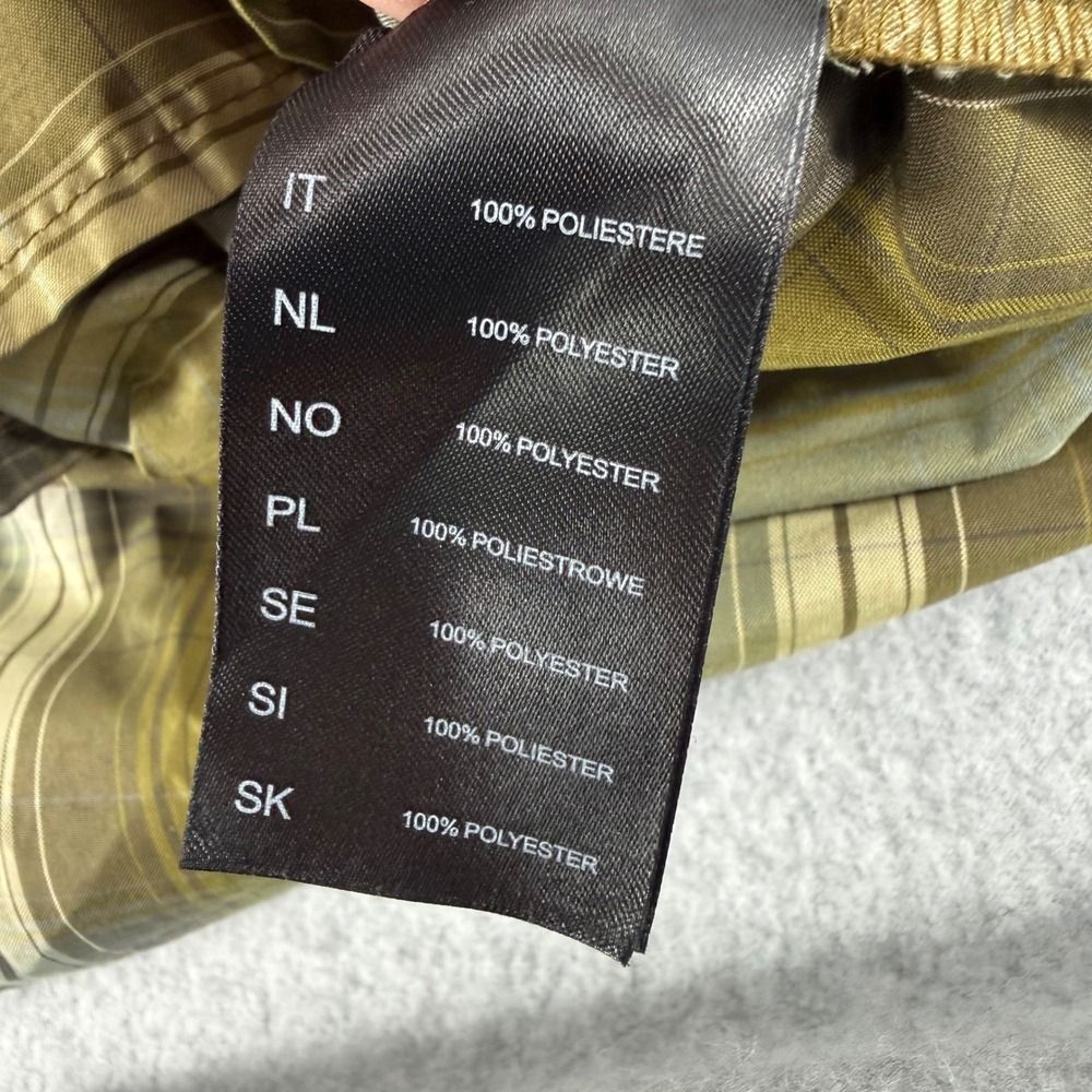 Kuhl Response Mens XL Olive Green Plaid Short Sleeve Button Down Shirt 7153 - Picture 4 of 9